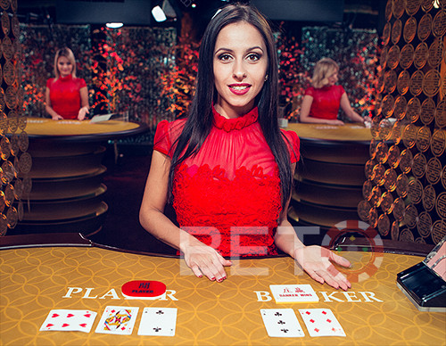 Dealers in Live Baccarat games are very polite and experienced