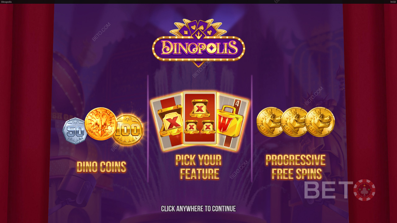 Reveal the modifiers and progress through the Free Spins to win big