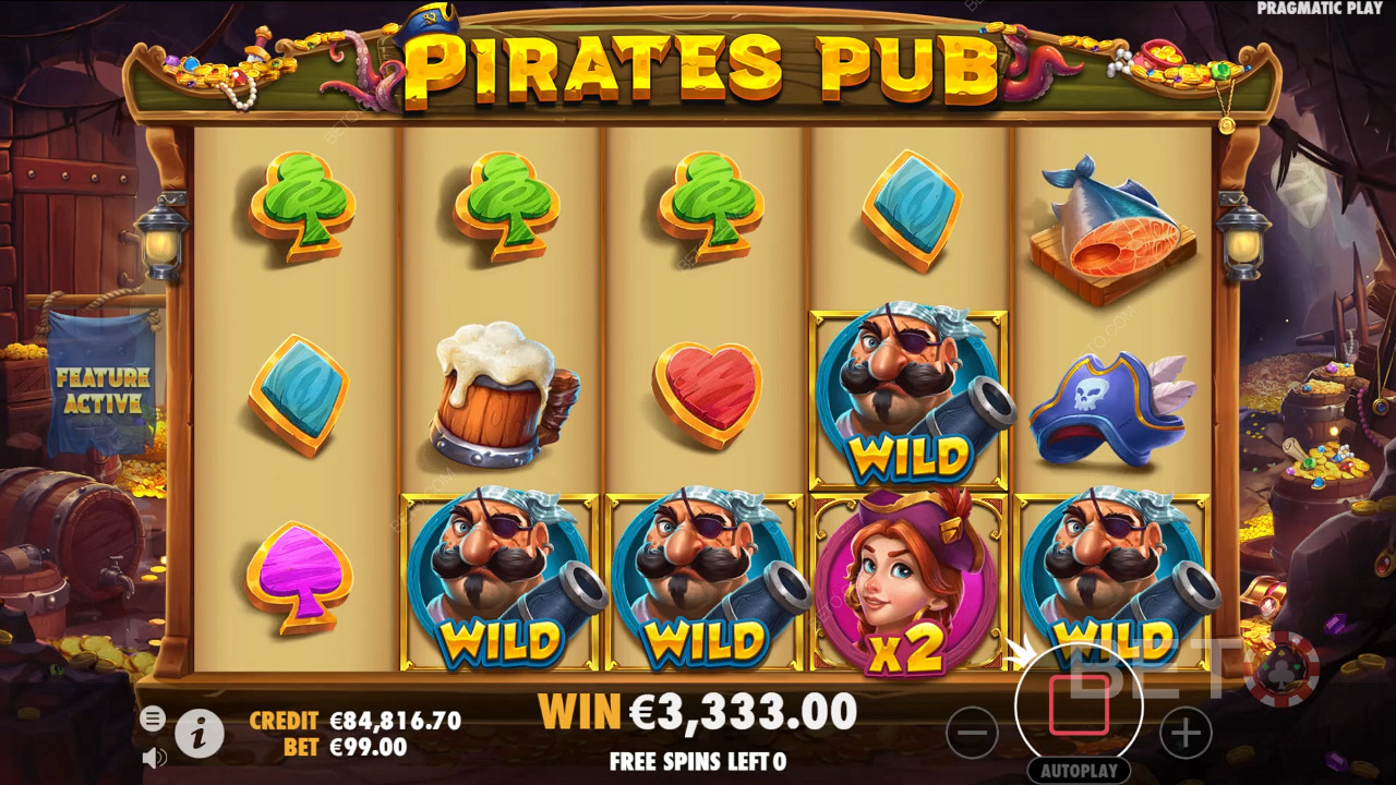 Pirates Pub Review by BETO Slots