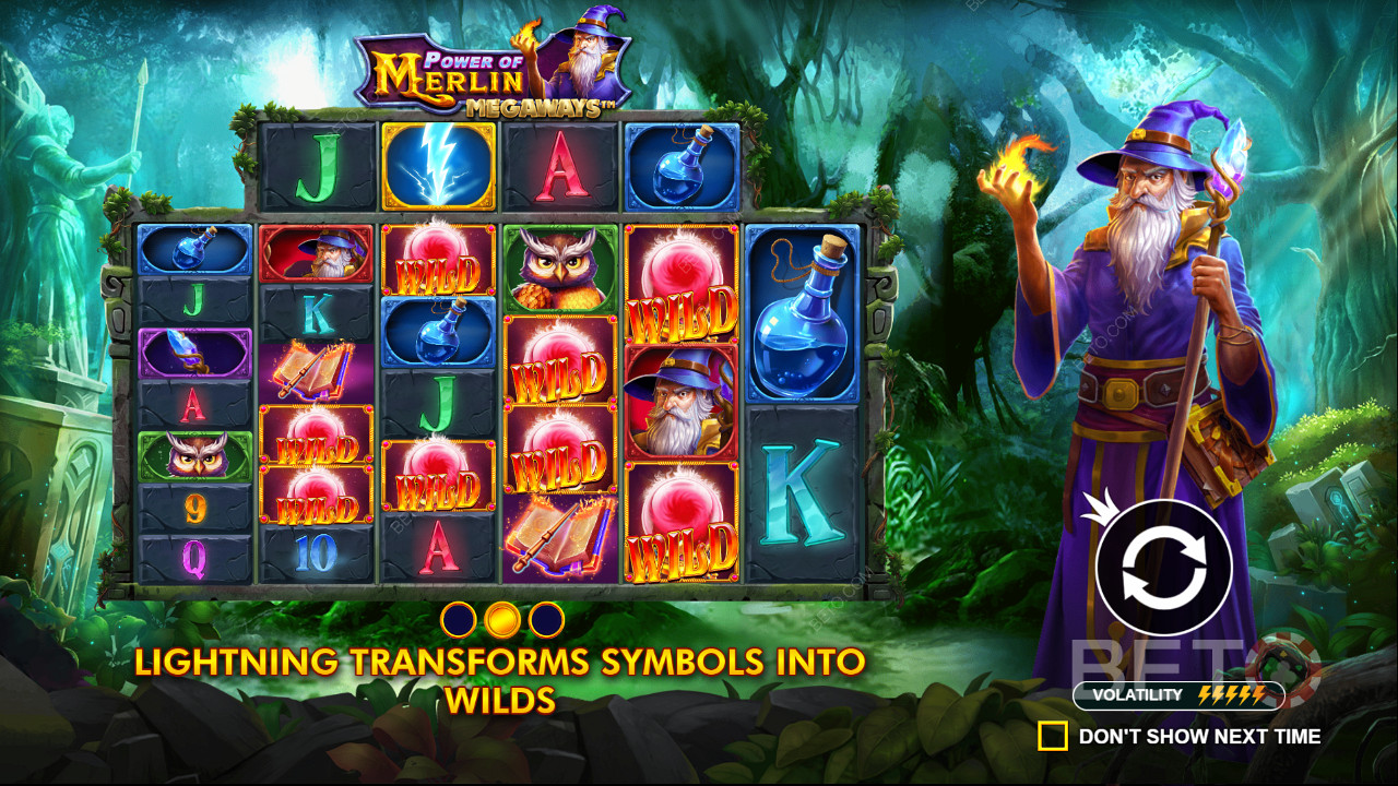 Theme & Design: Mystical Merlin Fantasy