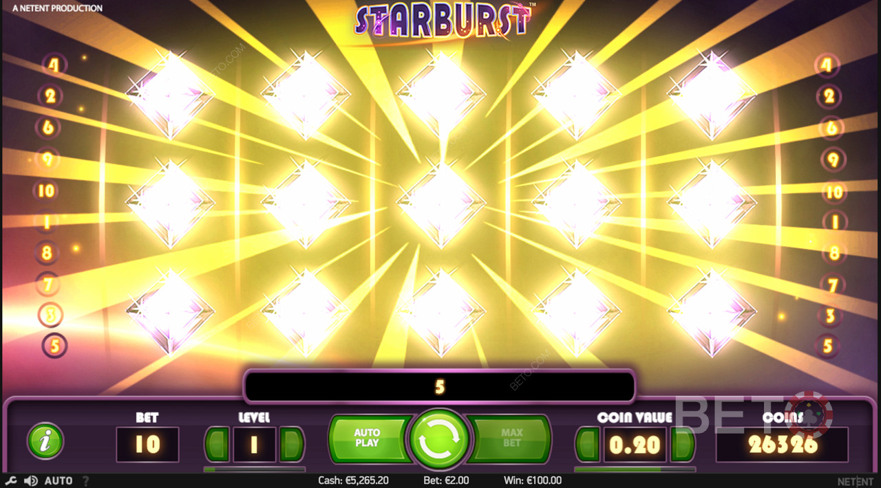Starburst delivers the best entertainment! - WOW