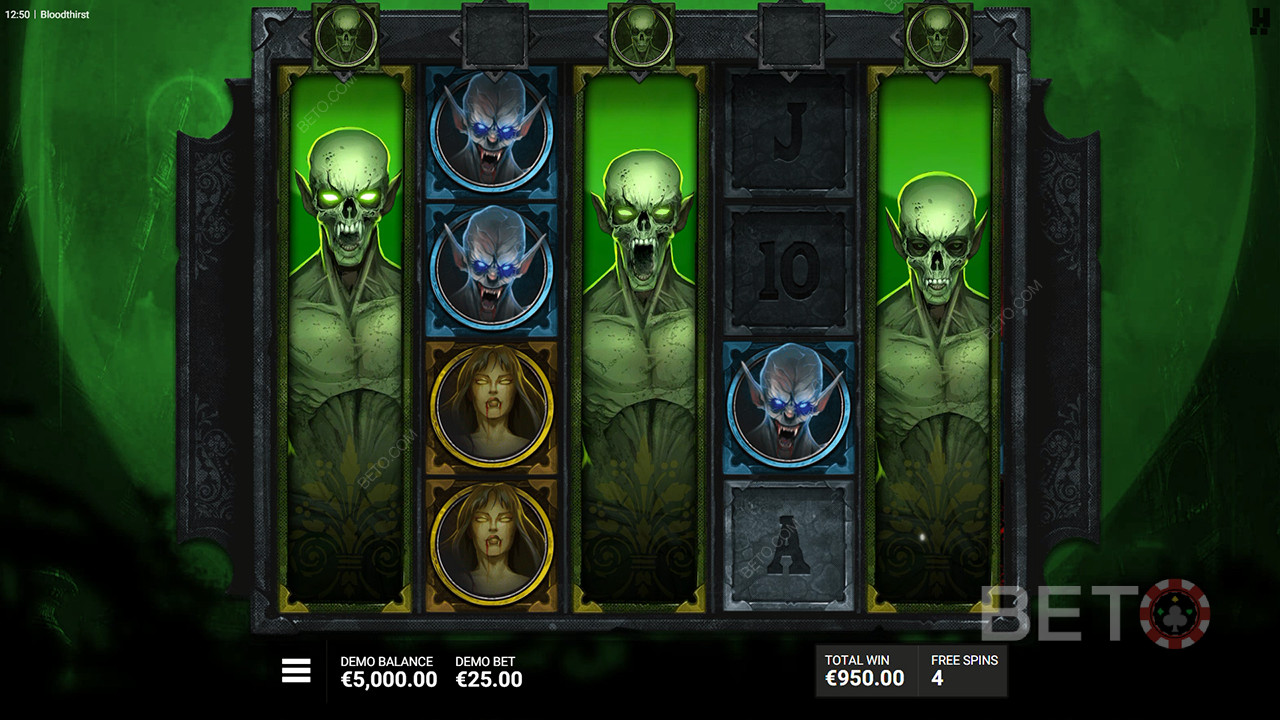 Bloodthirst Review by BETO Slots