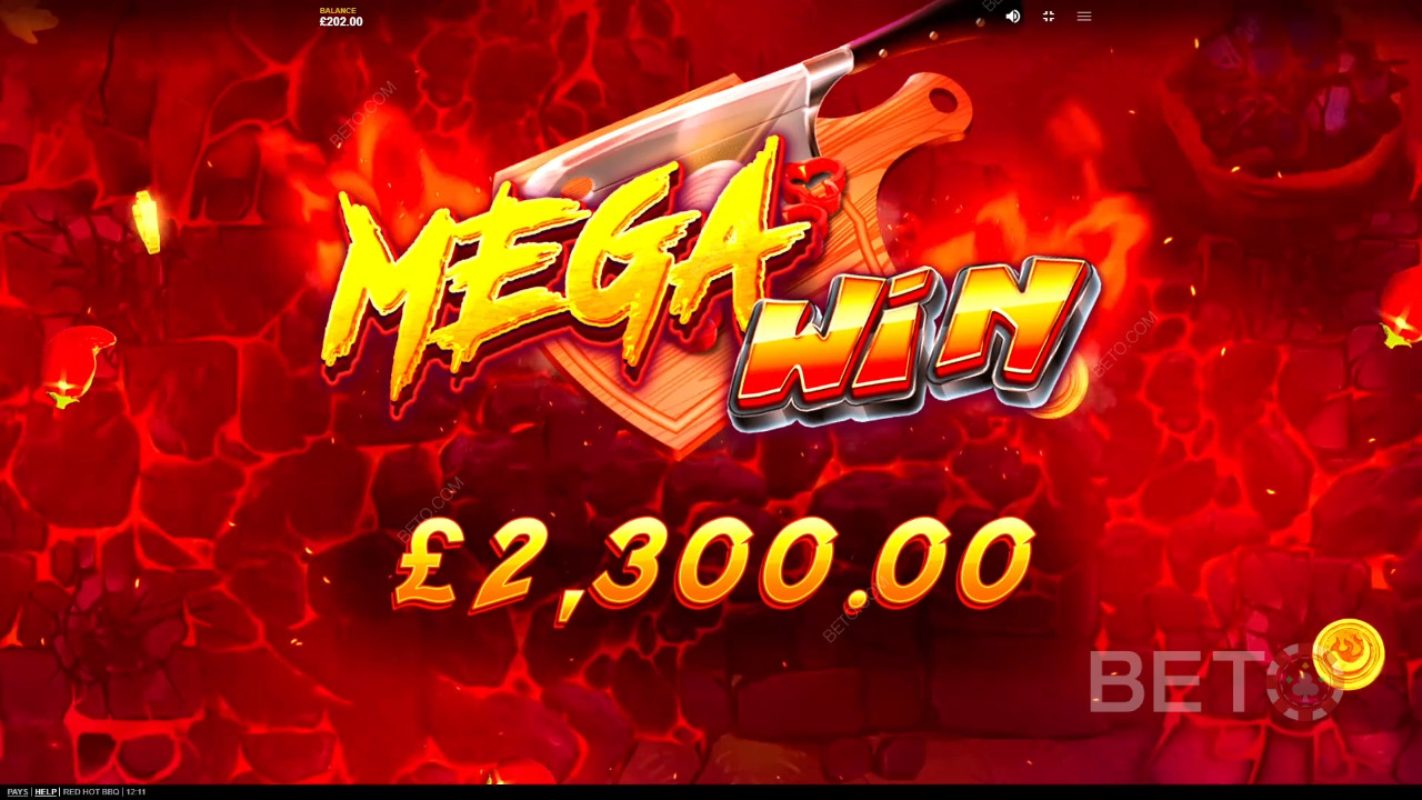 Win 1,110x Your bet in the Red Hot BBQ Online Slot!