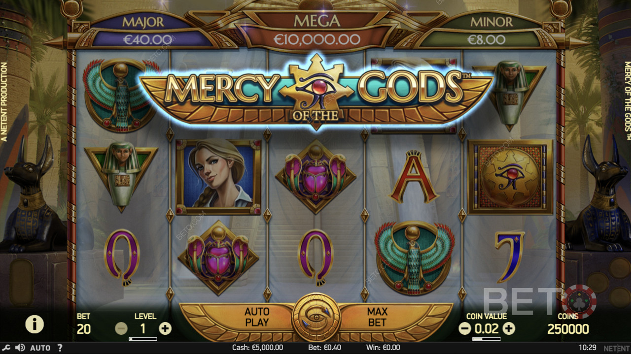 Playing Mercy of the Gods