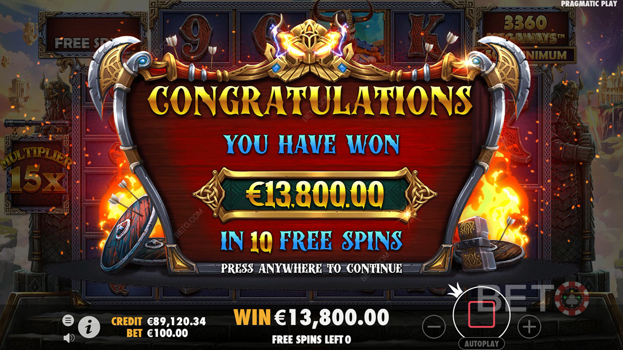Fury of Odin Megaways Slot Machine - Our Verdict