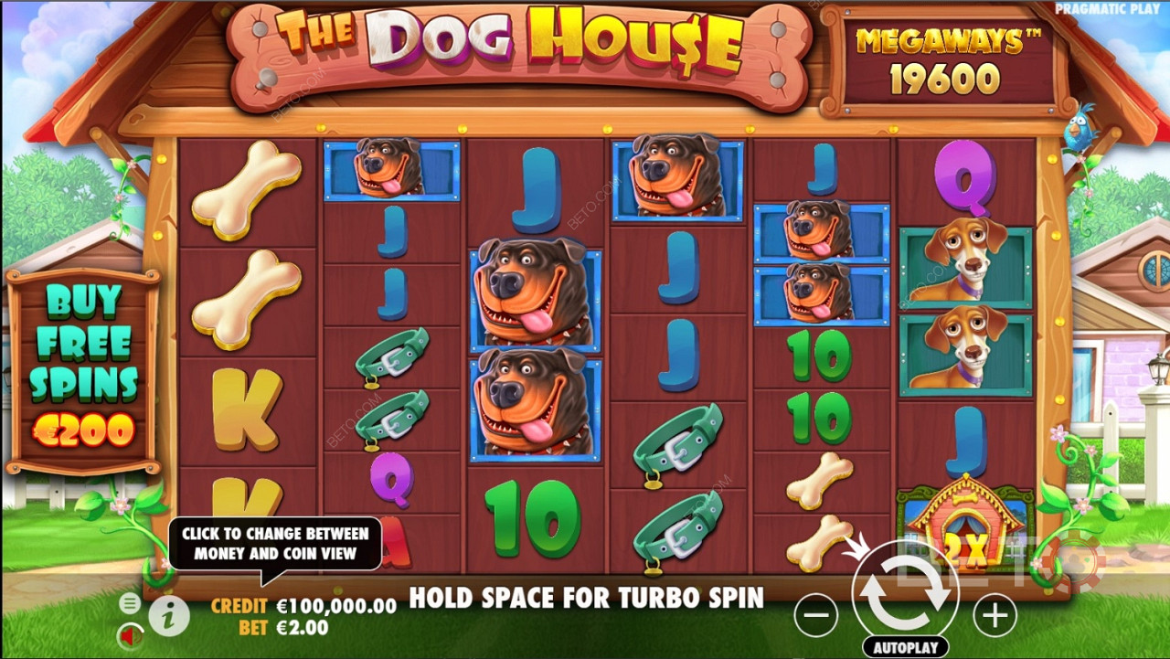 High Volatility game and catchy Symbols that develop interest in the casino slot machine