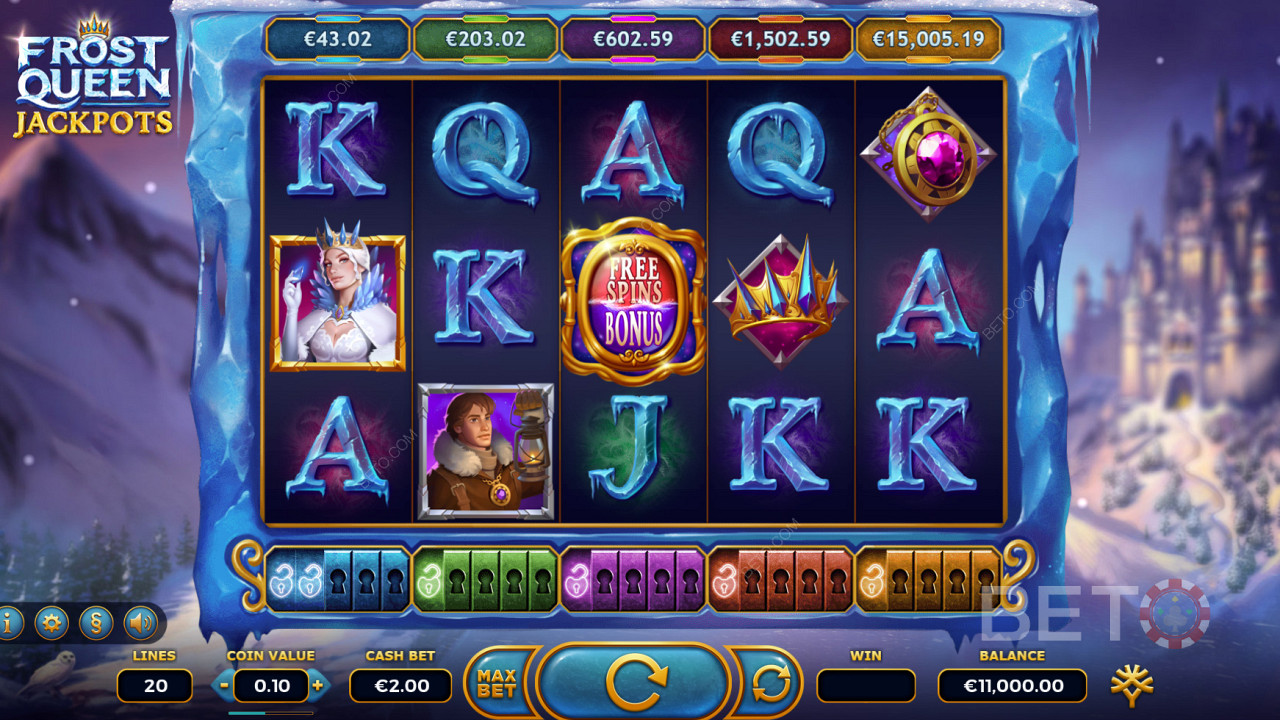 Frost Queen Jackpots Free Play