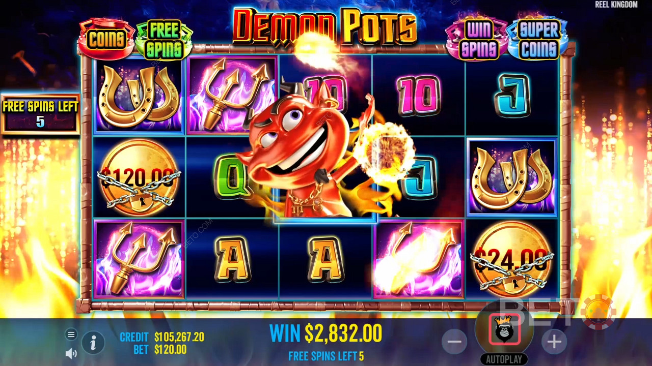 Demon Pots Review by BETO Slots