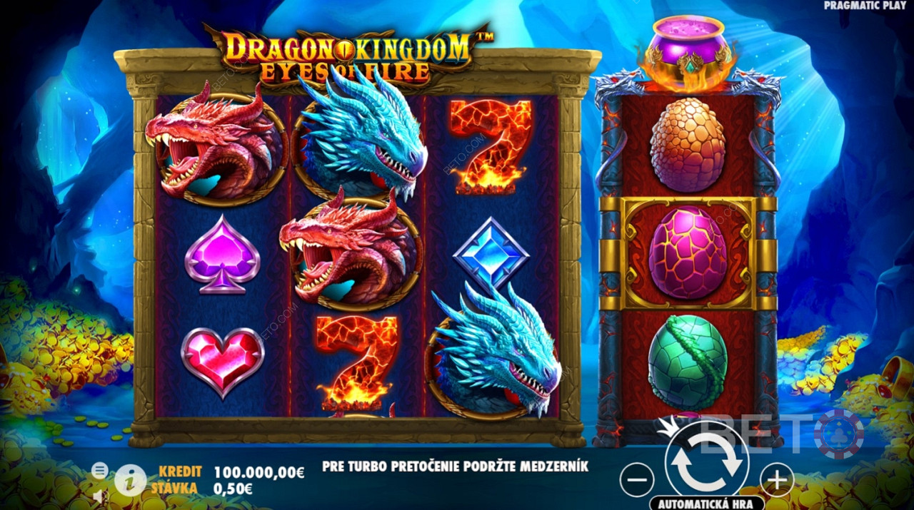Dragon Kingdom Eyes of Fire Video Slot