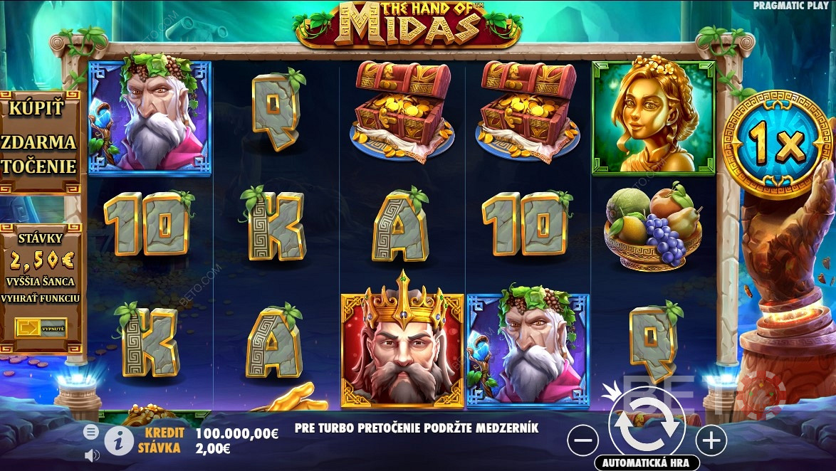 The Hand of Midas Free Play