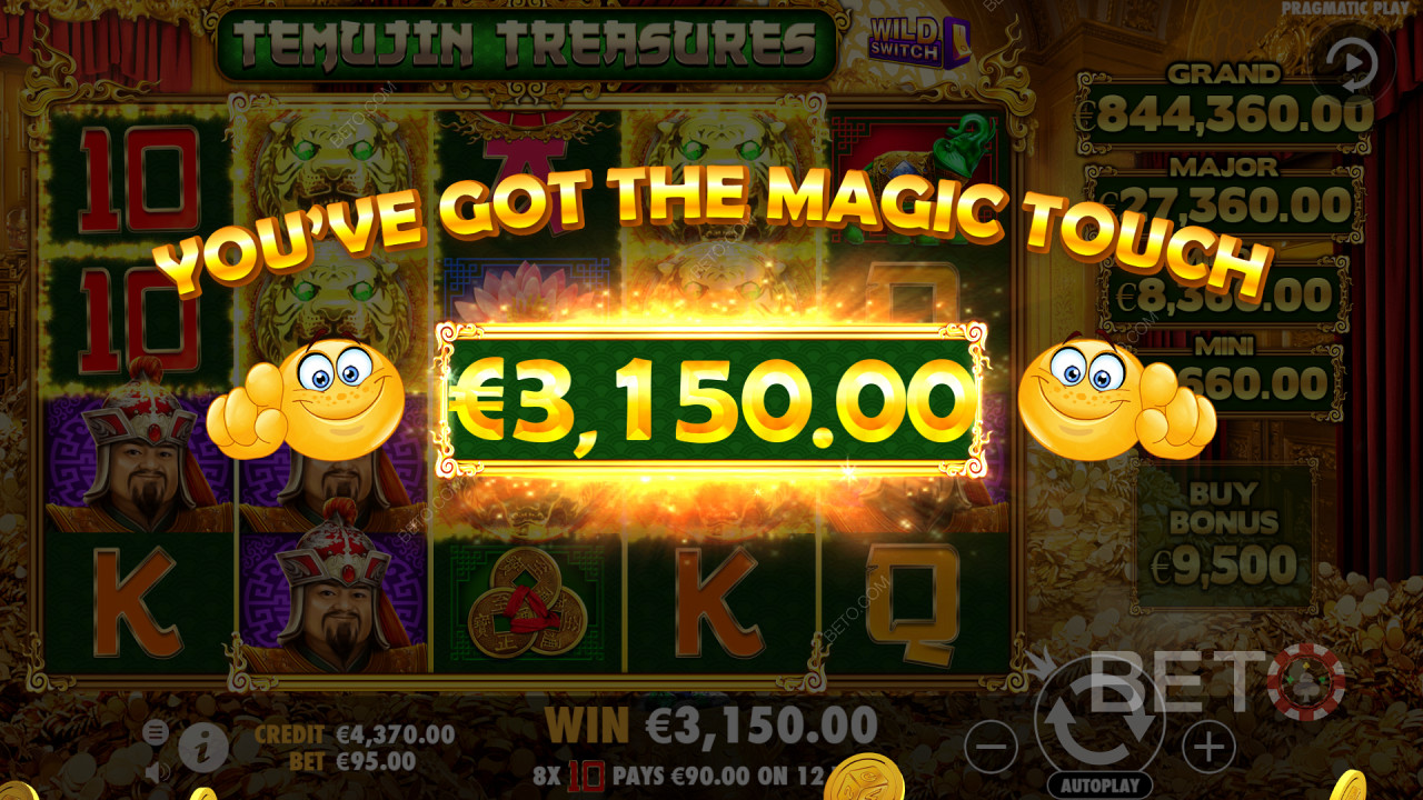 Major jackpot can make you win tremendous amounts 