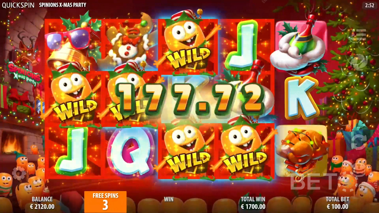 Sticky Wilds make the Free Spins the most exciting feature