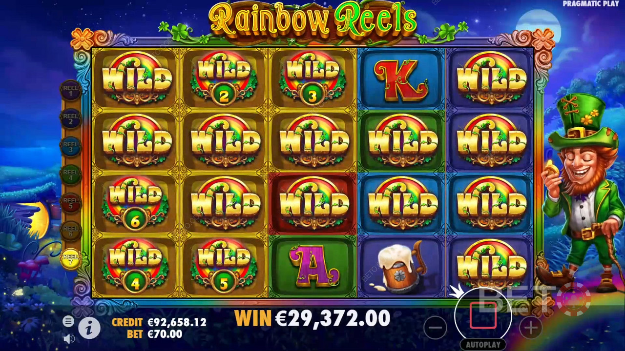 Rainbow Reels Review by BETO Slots