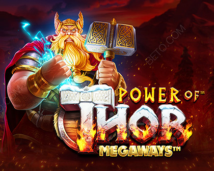 Vyhrajte skutečné peníze na online slotu Power of Thor.  Jeden z nejlepších výherních automatů.