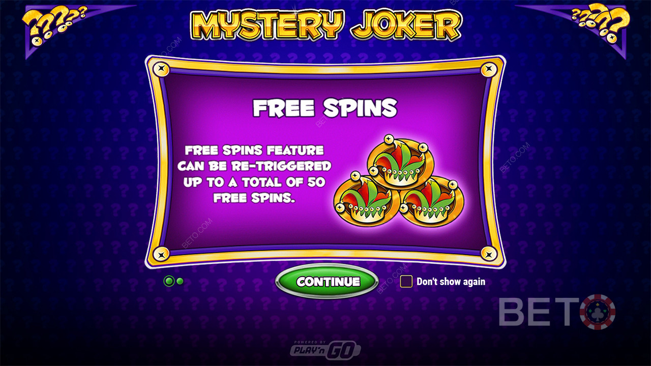 Bonus Features Explained in Mystery Joker by Play