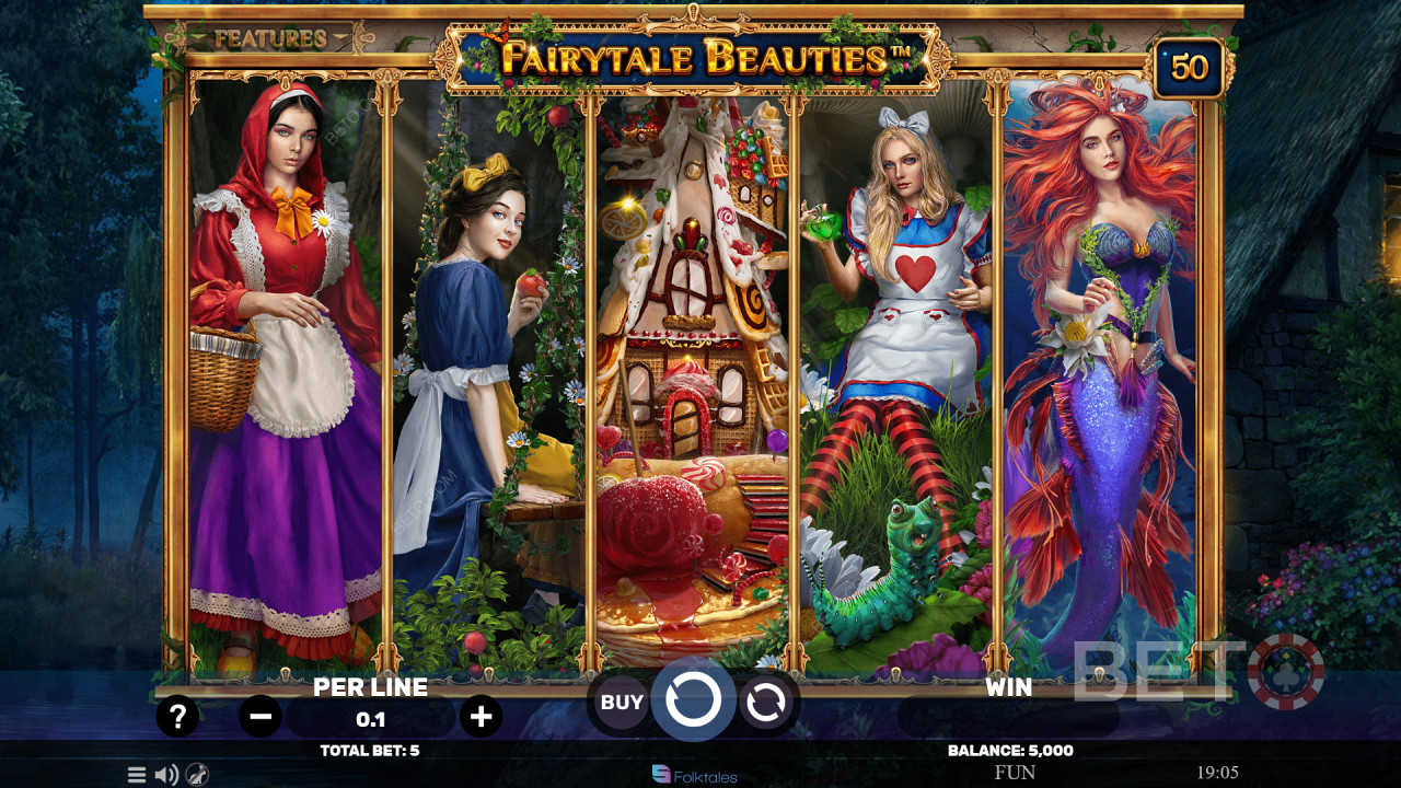 Fairytale Beauties Review by BETO Slots