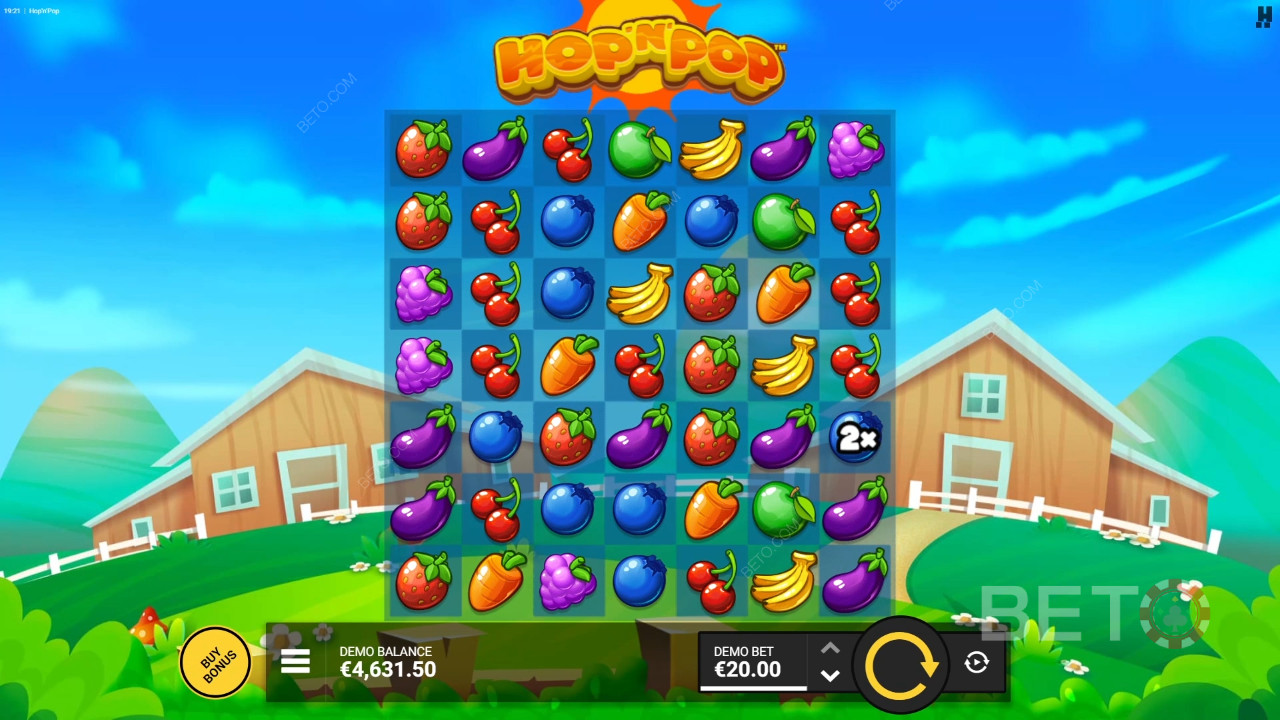Hop N Pop Review by BETO Slots