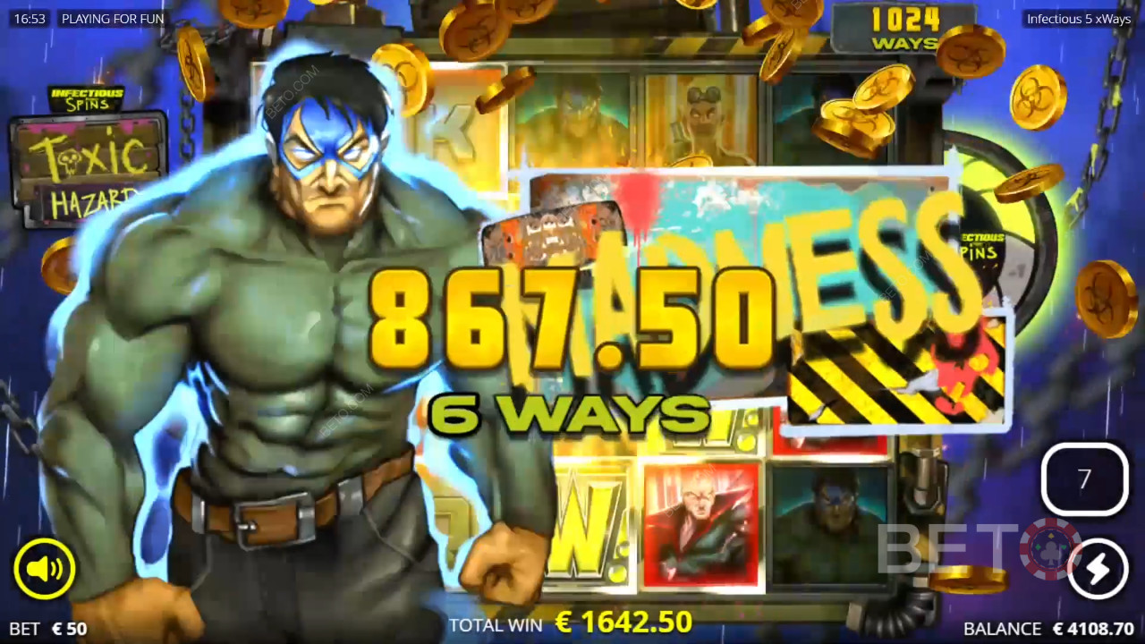 Infectious 5 Review by BETO Slots