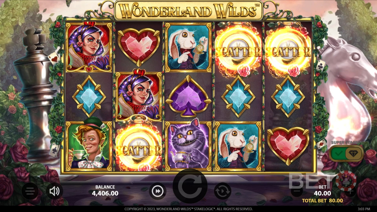 Wonderland Wilds Review by BETO Slots