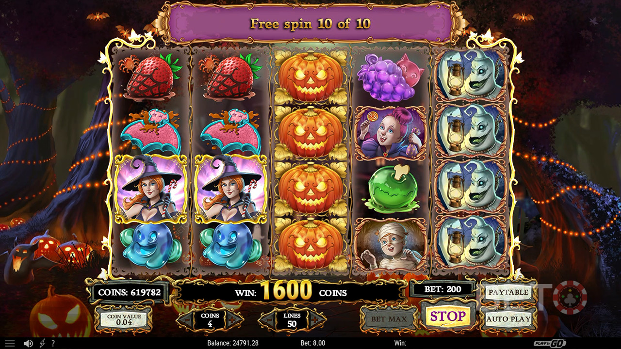 Happy Halloween Review by BETO Slots