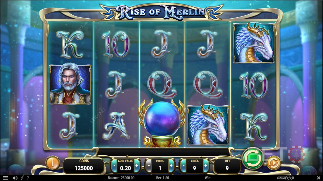 Rise of Merlin Online Slot
