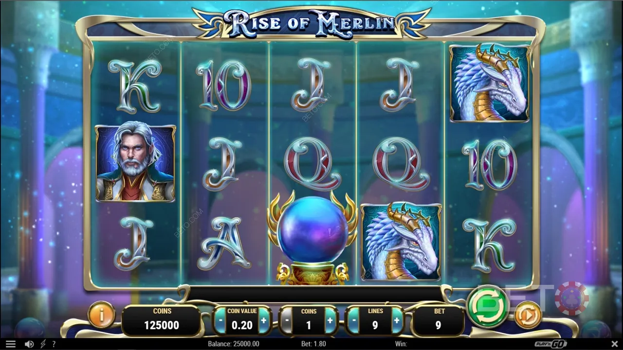 Rise of Merlin Free Play in Demo Mode ✚ Slot Review
