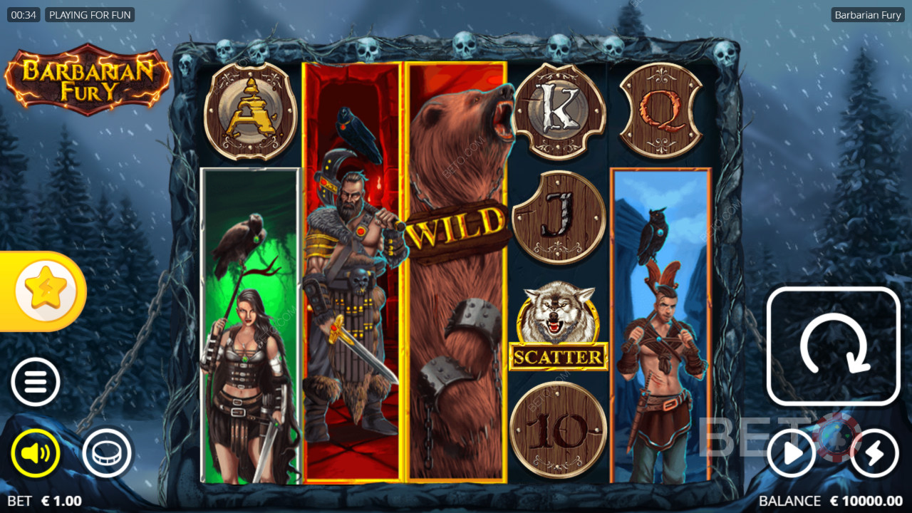 Barbarian Fury Review by BETO Slots