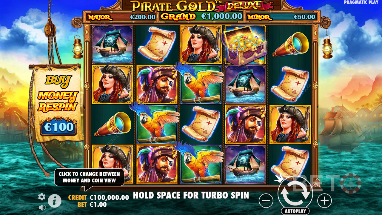 Pirate Gold Deluxe Review by BETO Slots