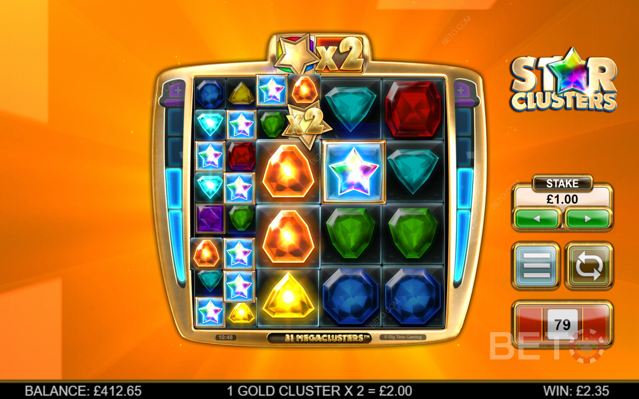 Great graphics, animations, and sound effects to help you enjoy this amazing slot