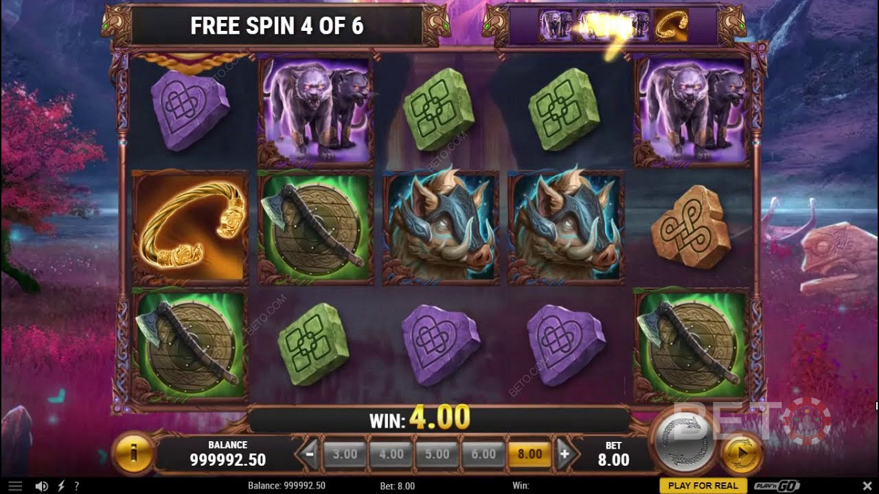 Free Spins in the Faces of Freya Online Slot