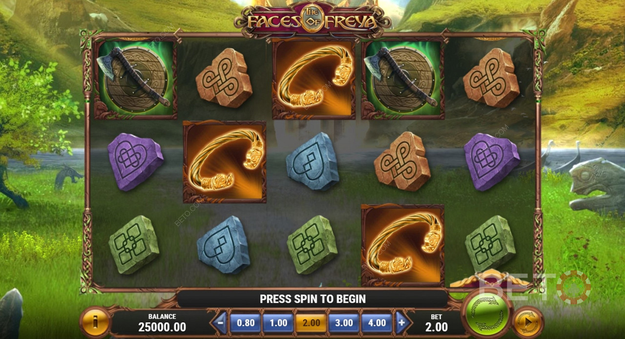 The Faces of Freya Video Slot