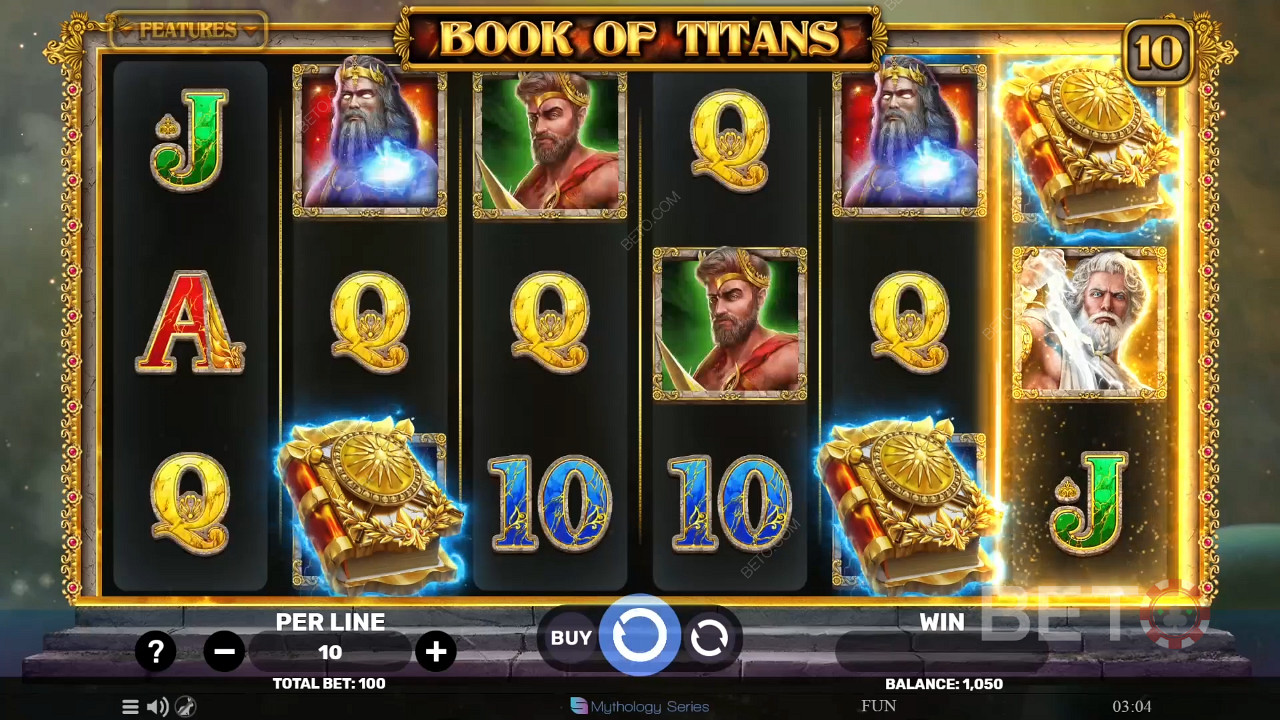 Book of Titans Review by BETO Slots