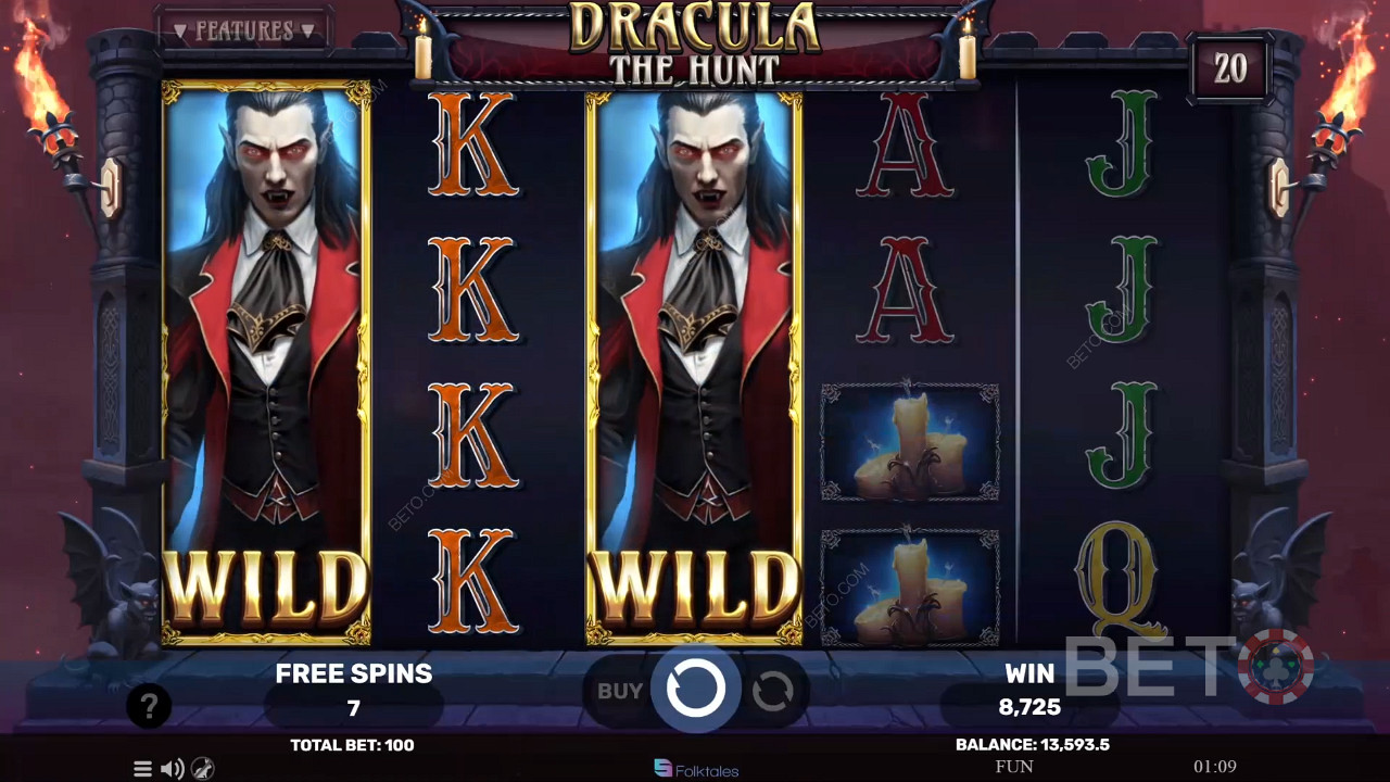 Dracula The Hunt Review by BETO Slots