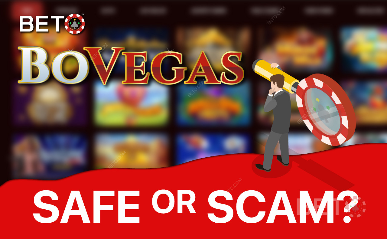 BoVegas is a legit casino with a gambling license from Curacao