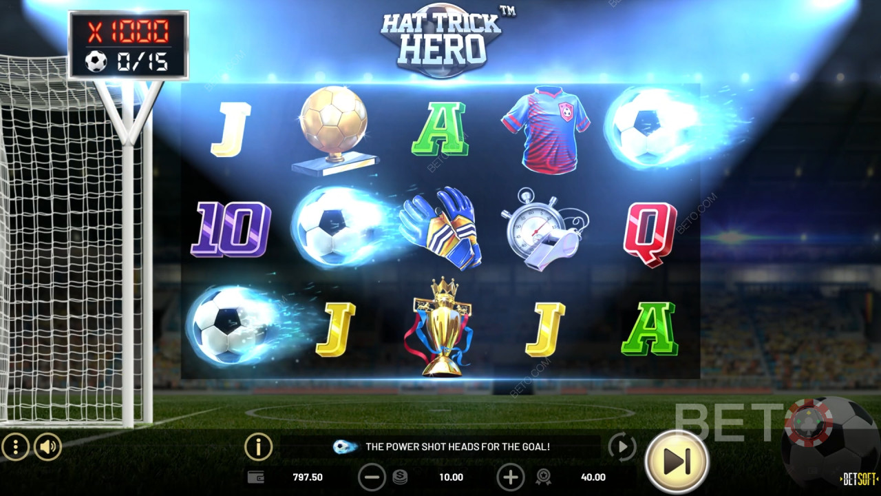 Hat Trick Hero Review by BETO Slots