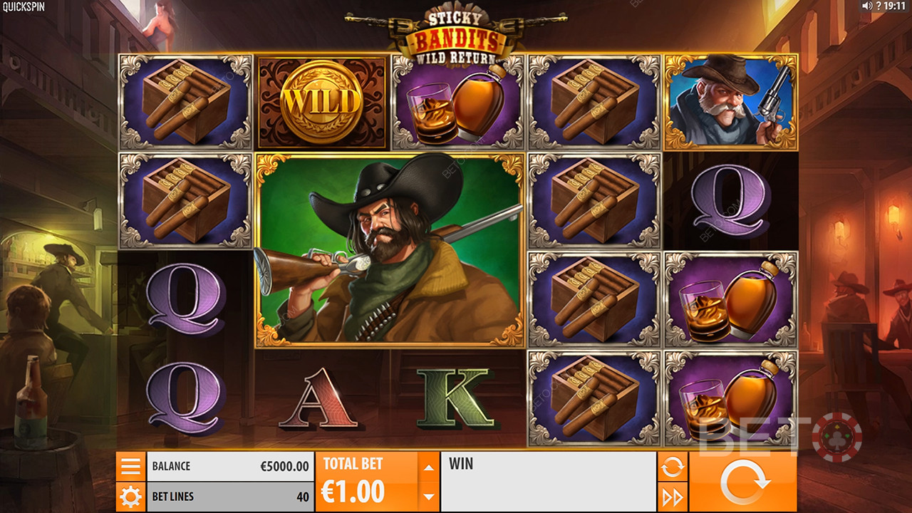 Sticky Bandits: Wild Return Review by BETO Slots