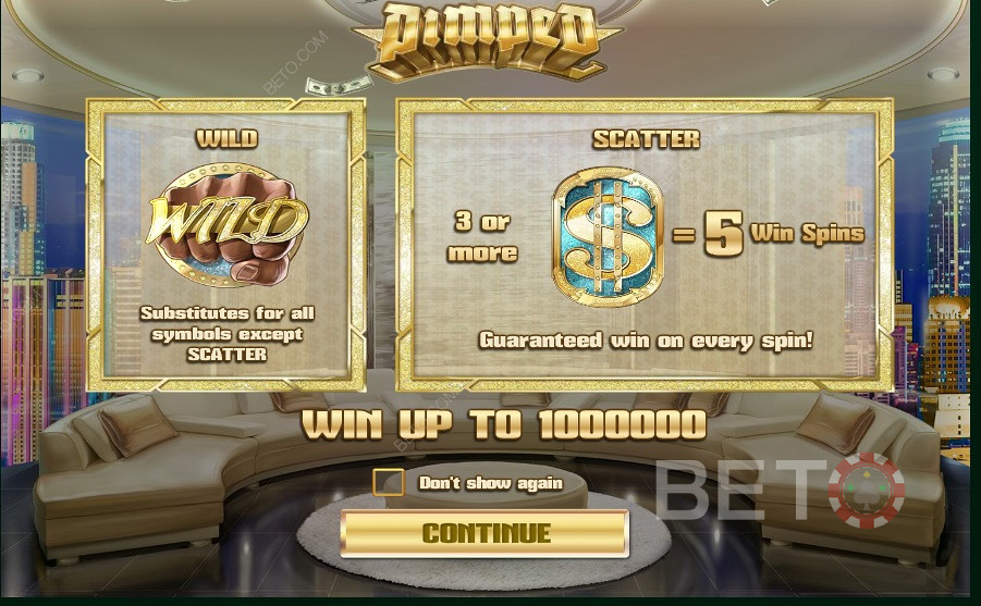 2 Scatters in Pimped Online Slot