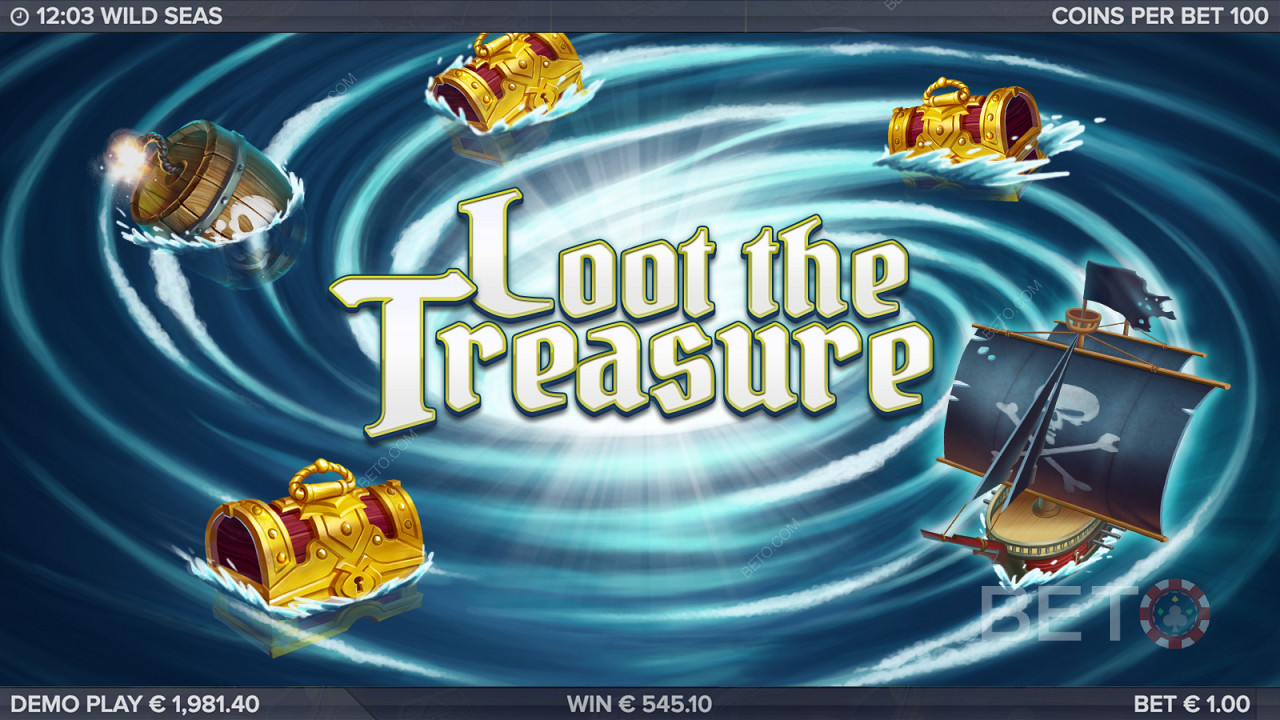 Countless treasures and bonuses