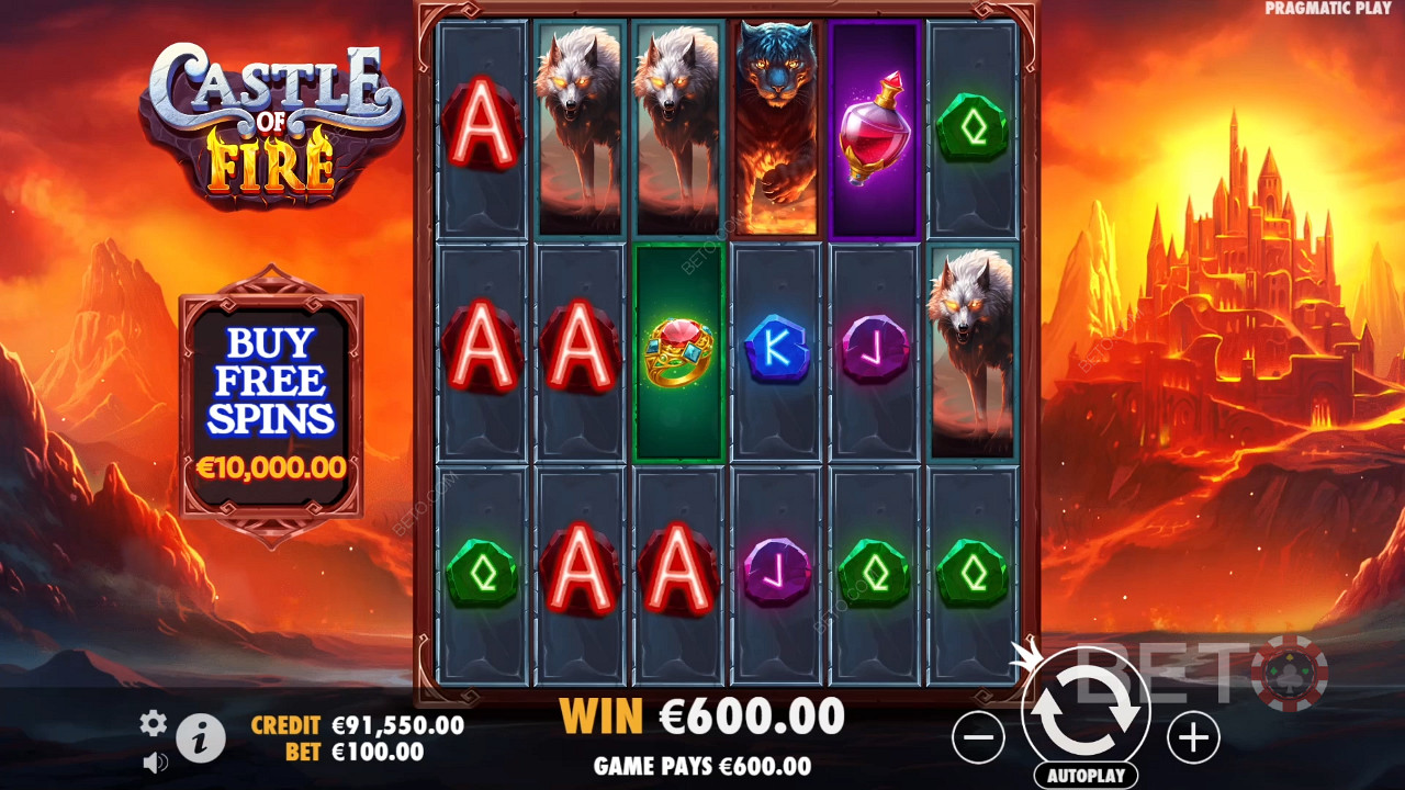 Castle of Fire Review by BETO Slots