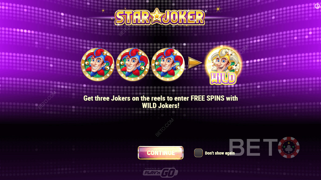 Free Spins in Star Joker