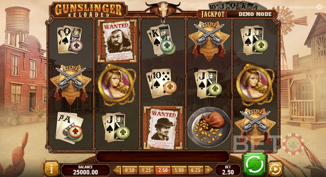 Gunslinger Reloaded Slot - Big Bonus WIN!
