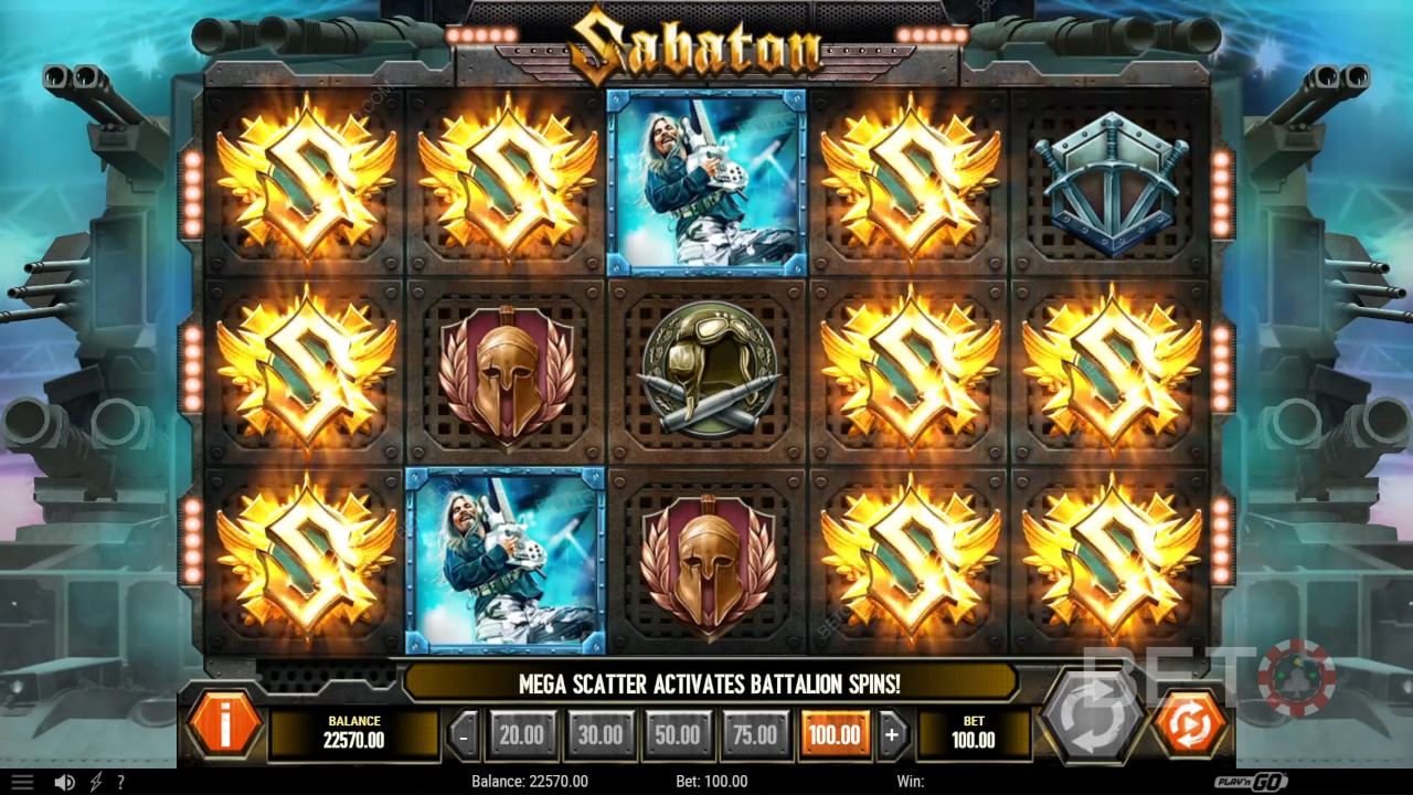 Sabaton Review by BETO Slots
