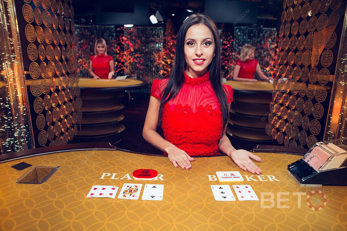 Experience Live Baccarat like never before