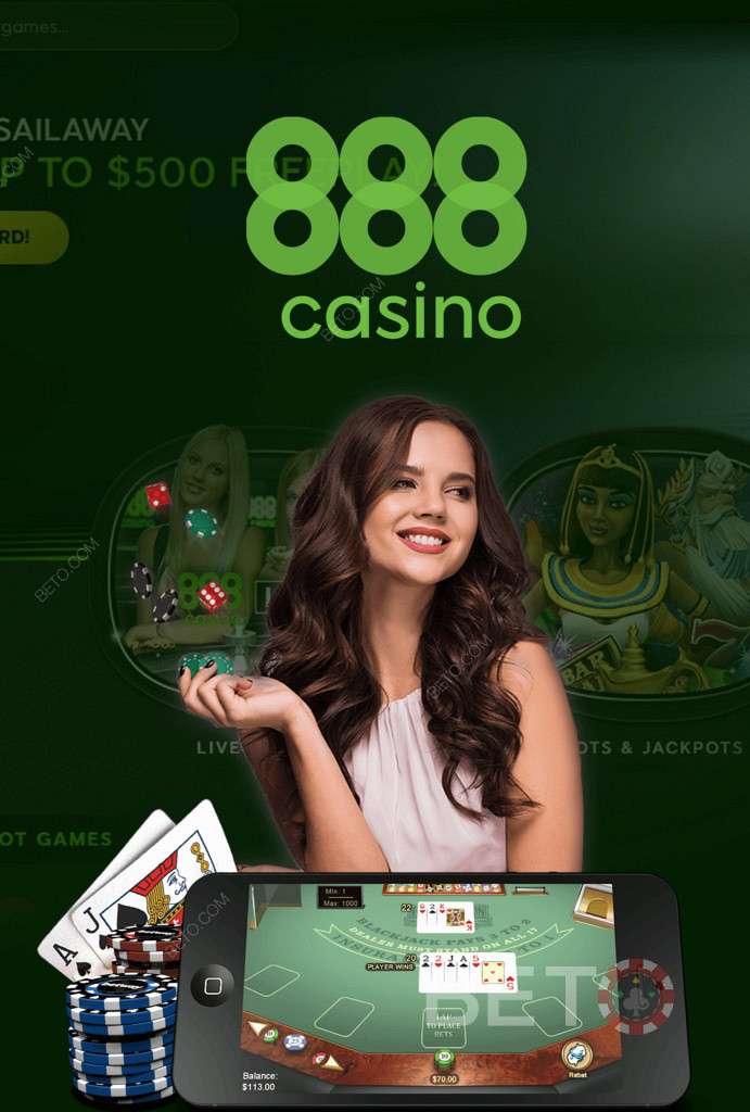 Design and ease of use at 888casino