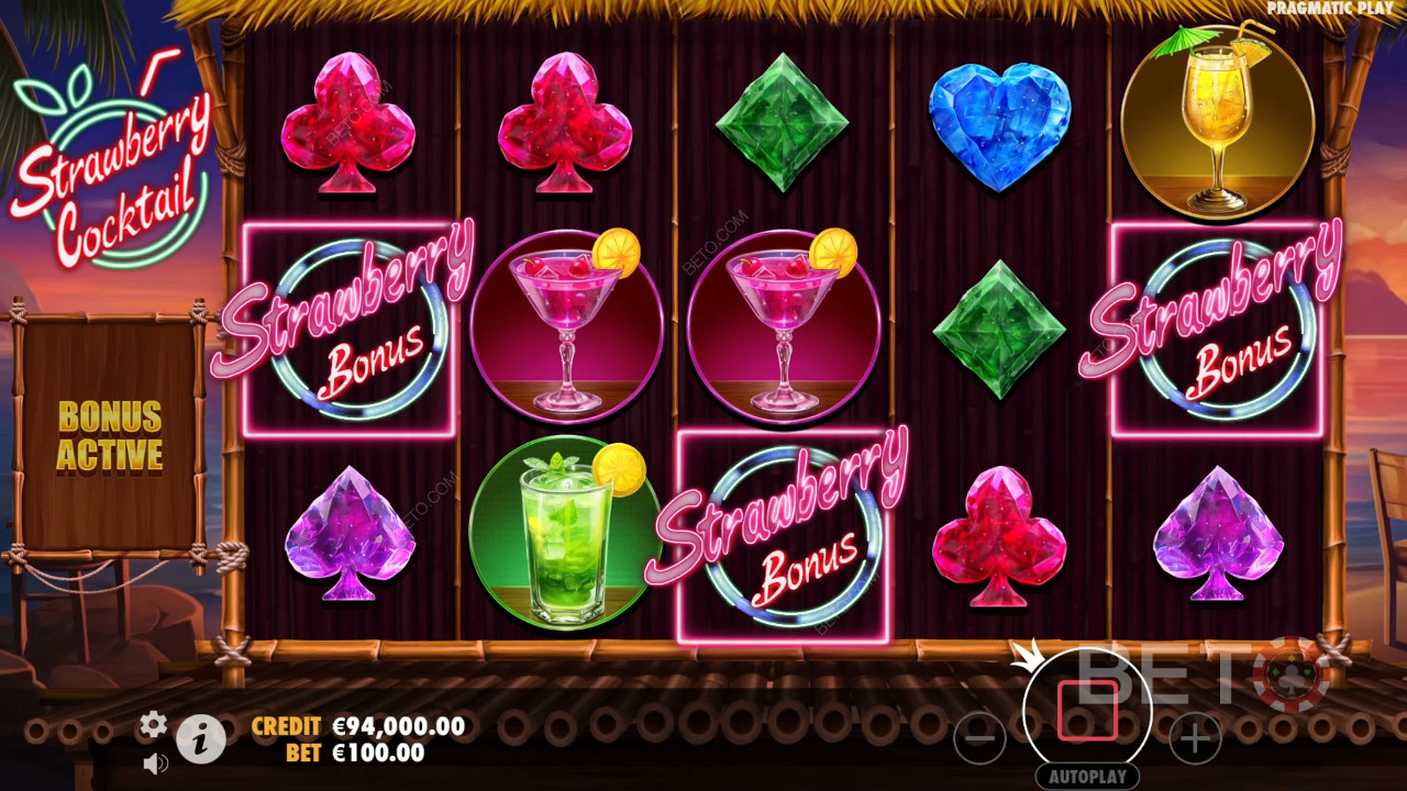 Strawberry Cocktail Free Play