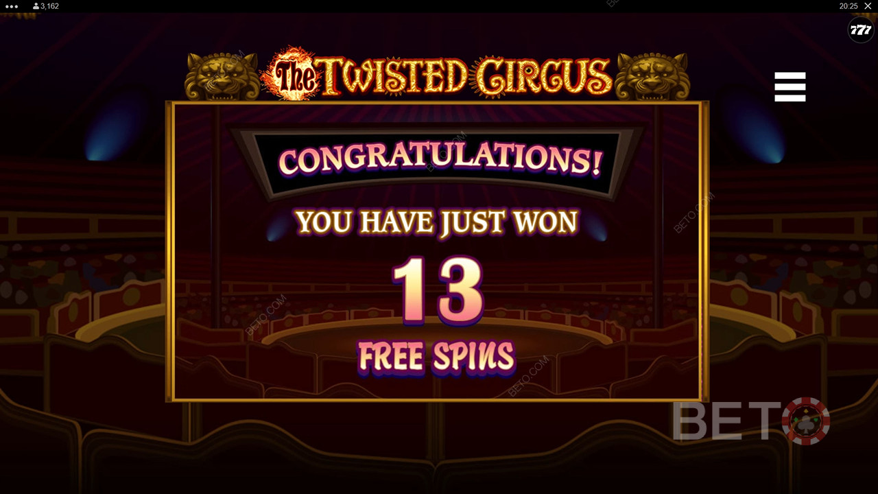 Bonus Features Explained in The Twisted Circus by Microgaming
