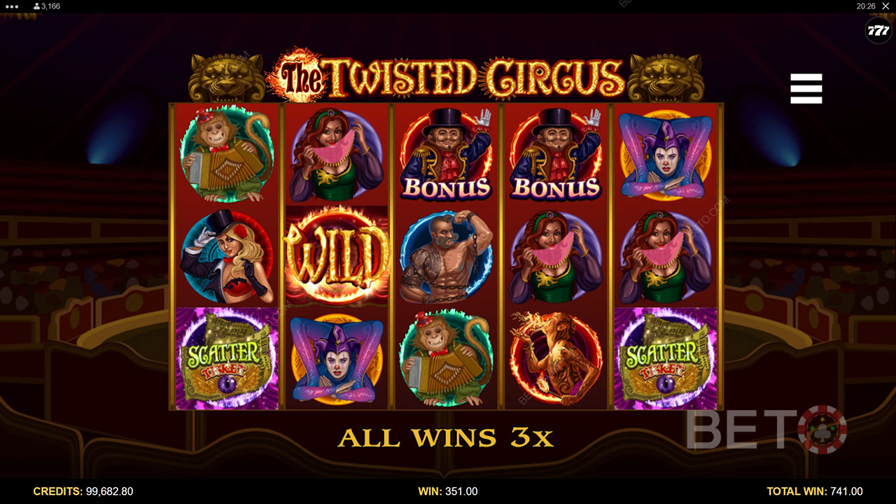 The Twisted Circus: A Slot Online Worth a Spin?