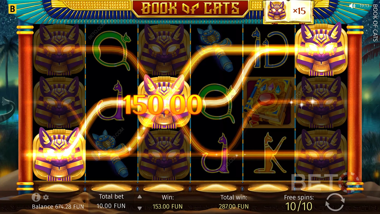 Book Of Cats Review by BETO Slots