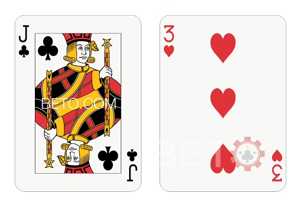 13 - ťahanie tretej karty v blackjacku