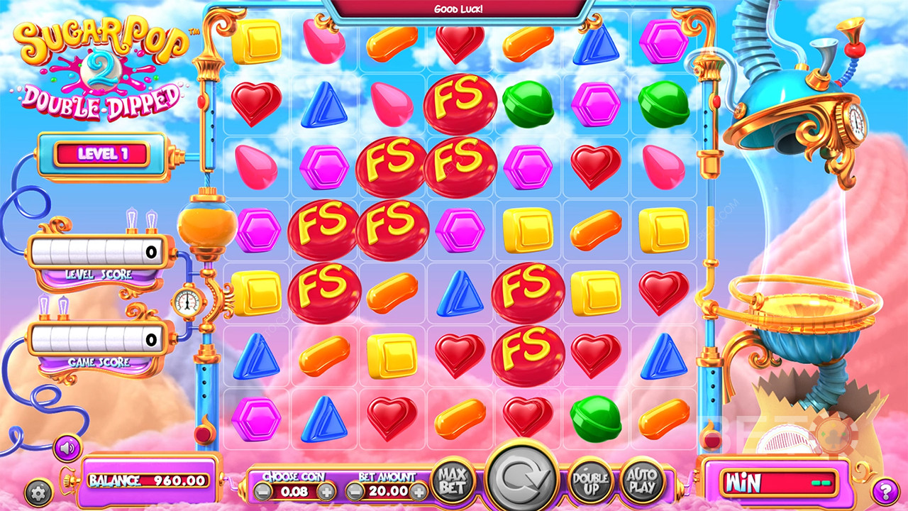 SugarPop 2: Double Dipped Review by BETO Slots